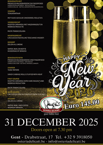 New Year's Eve 2026 in Gent