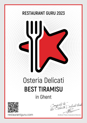 Best Tiramisu in Gent